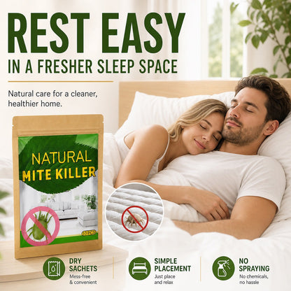 ⏳ FINAL 24 HOURS · 50% OFF🌿 Bed Bug & Dust Mite Repellent Sachets – Just Place and Leave
