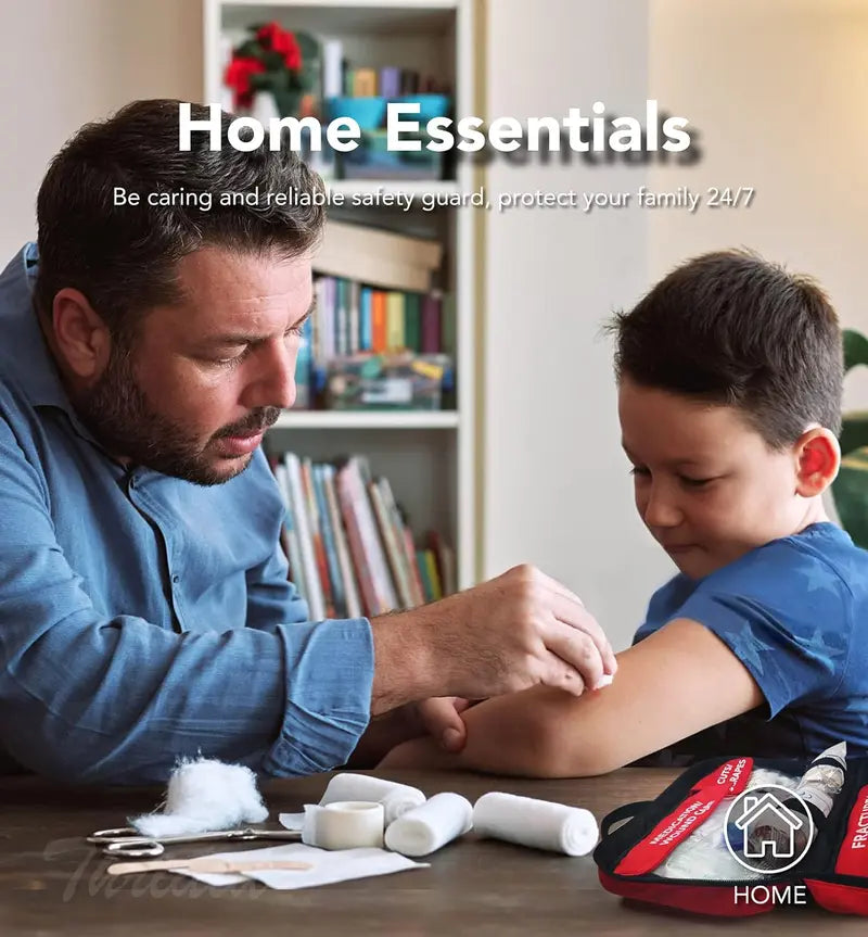 ⏳ FINAL 24 HOURS · 50% OFF🩹 160-Piece Portable First Aid Kit – Everyday Essentials Ready To Go