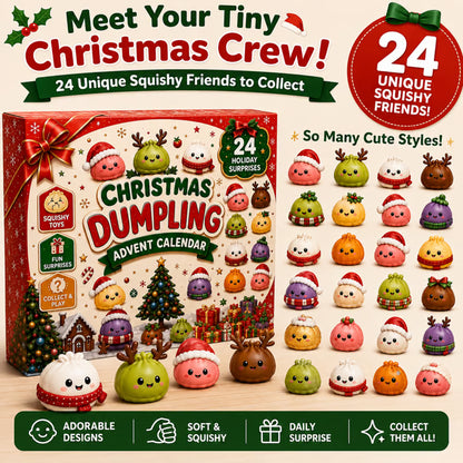 🎄 24 Days of Squishy Surprises Christmas Advent Calendar