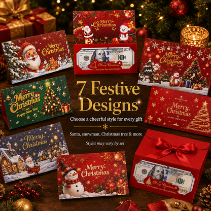 ⏳ FINAL 24 HOURS · 50% OFF🎁 6-Slot Christmas Cash Envelope – Make Money Fun To Open