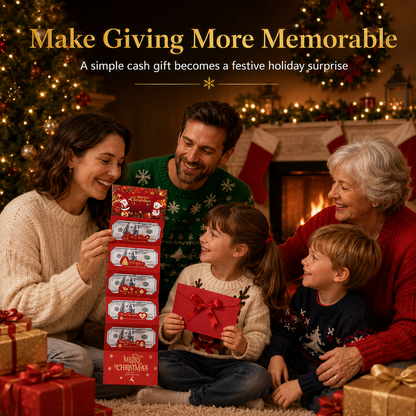 ⏳ FINAL 24 HOURS · 50% OFF🎁 6-Slot Christmas Cash Envelope – Make Money Fun To Open