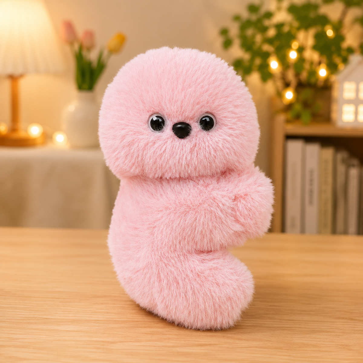 👀💕LAST DAY 50% OFF ✨Cute AI shy Emotional companionship robot doll bag charm plush toy👜-It can sing, turn its head, and learn to speak🤖