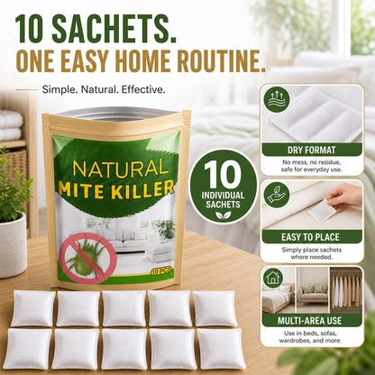 ⏳ FINAL 24 HOURS · 50% OFF🌿 Bed Bug & Dust Mite Repellent Sachets – Just Place and Leave