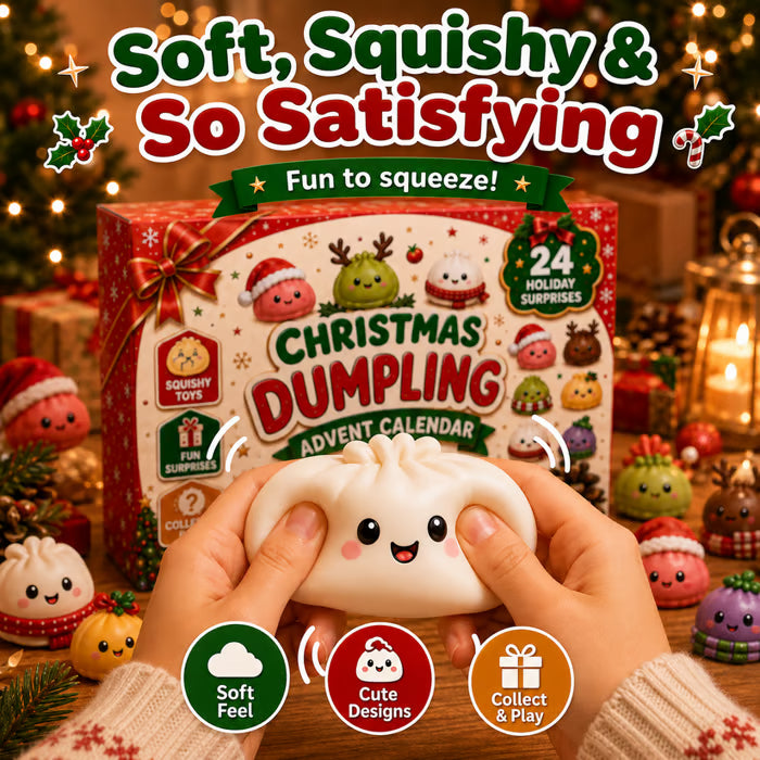 🎄 24 Days of Squishy Surprises Christmas Advent Calendar