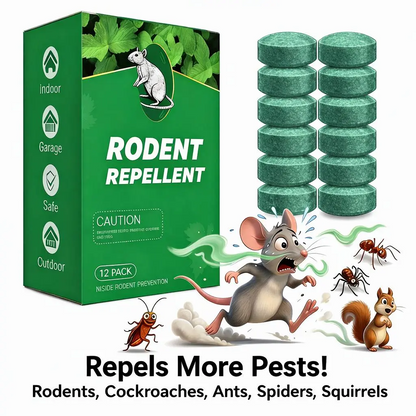 🐭12-Pack Rodent Repellent Balls for Home Kitchen – 🌿 A SCENT BARRIER THEY DON’T WANT TO STICK AROUND