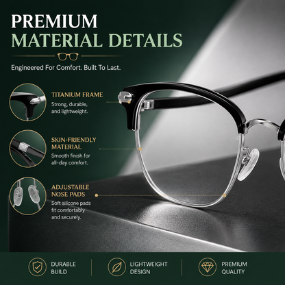 ⏳ FINAL 24 HOURS · 50% OFF👓Ultra Light Anti Blue Presbyopic Glasses