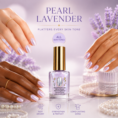 ⏳ FINAL 24 HOURS · 50% OFF💅Lilac Glossy Mirror Nail Strengthener