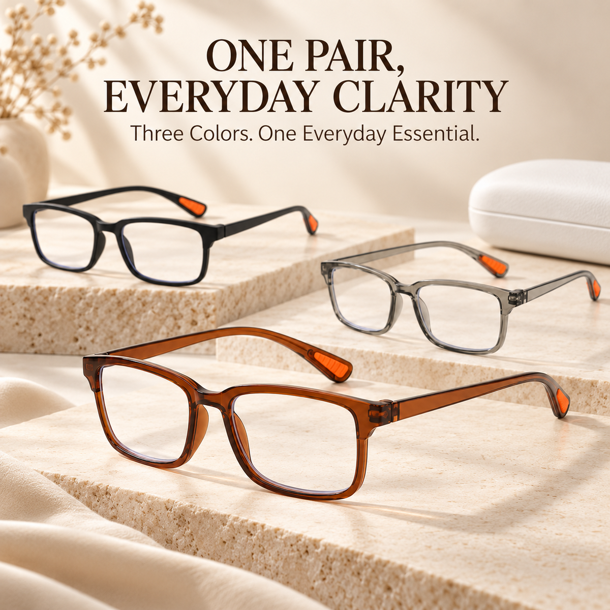 Dropavira® Clear Vision Blue Light Reading Glasses upsell
