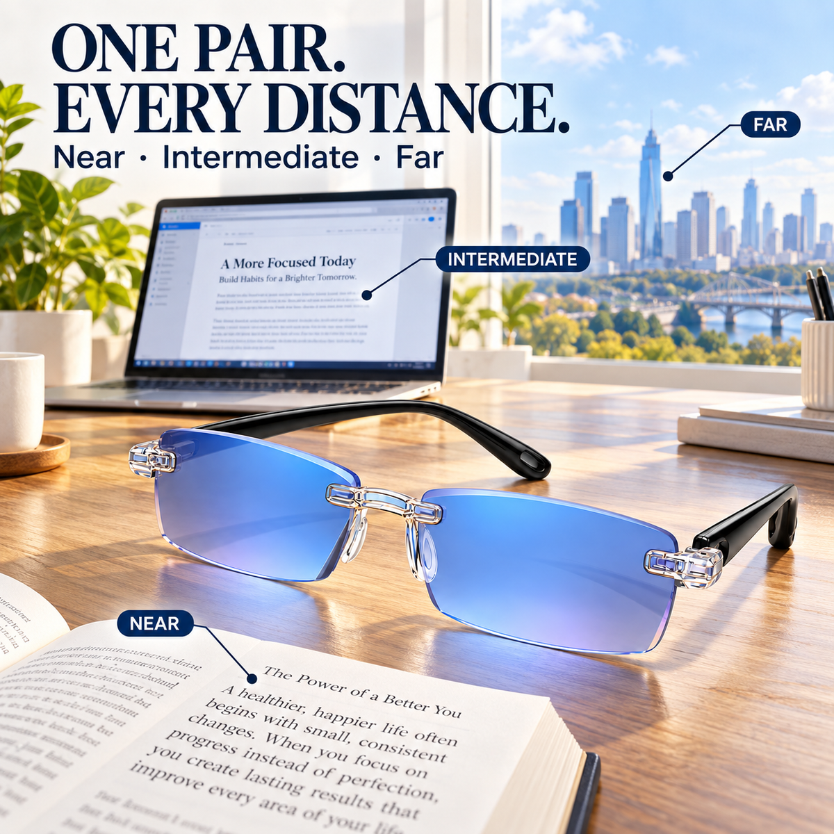 👓 AirLite Ultra-Light Reading Glasses