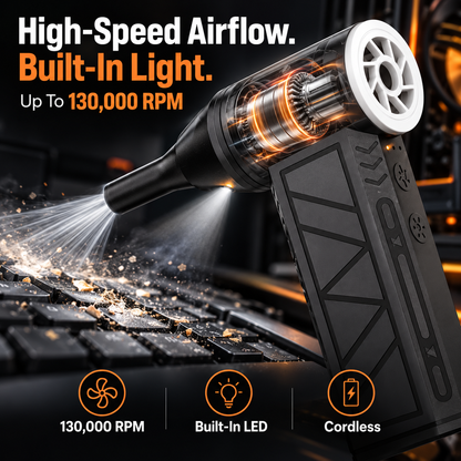 🌪️ 2-In-1 Electric Air Duster & Vacuum Cleaner