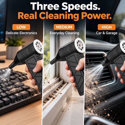 🌪️ 2-In-1 Electric Air Duster & Vacuum Cleaner