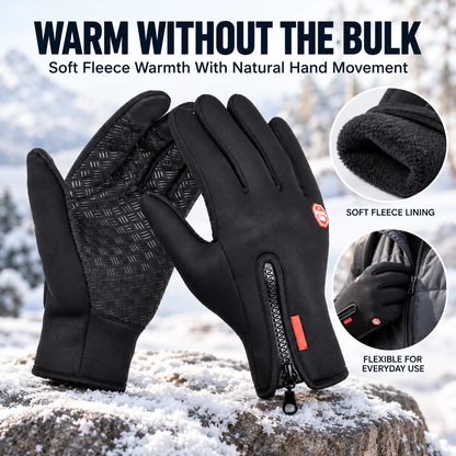 🧤 Warm Waterproof Touchscreen Gloves For Work & Outdoor Use