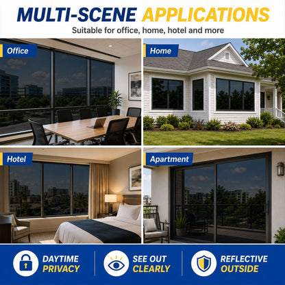⏳ FINAL 24 HOURS · 50% OFF✨One-Way Mirror Window Film – Heat Control & UV Protection