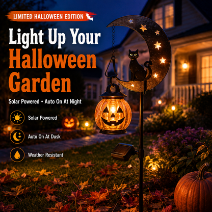 Dobryla®🎃 Halloween Early Bird Sale | 50% OFF Pumpkin Moon Garden Stake Light