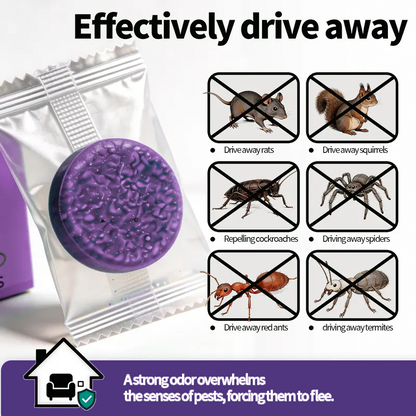 🐭12-Pack Rodent Repellent Balls for Home Kitchen – 🌿 A SCENT BARRIER THEY DON’T WANT TO STICK AROUND