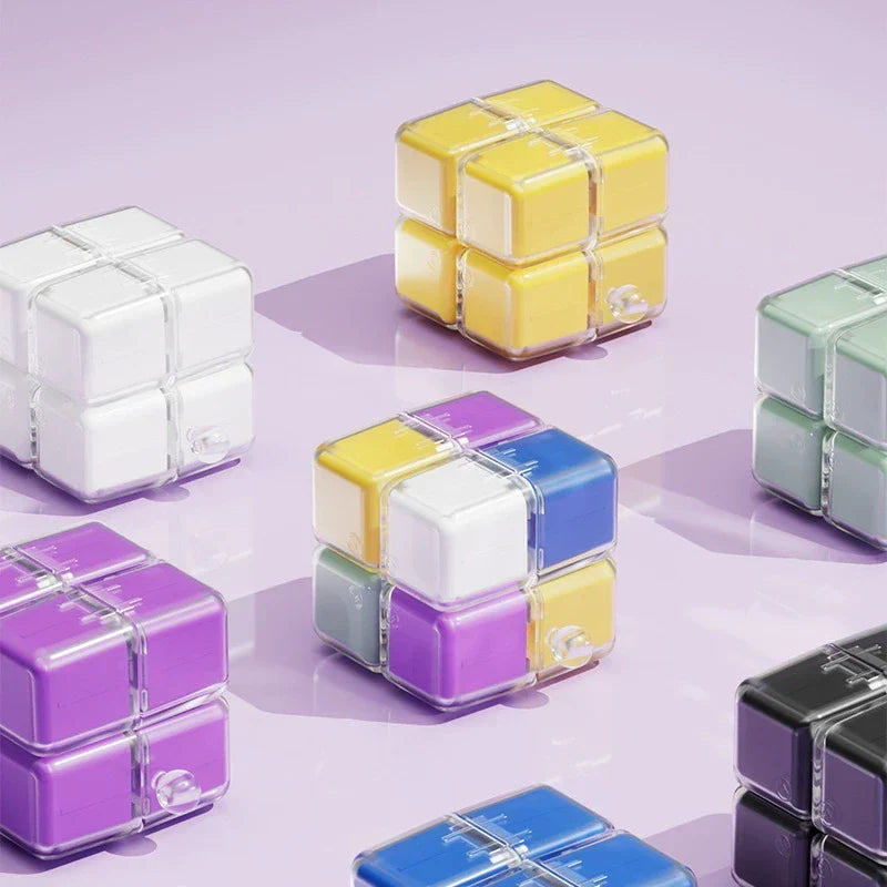 ⏳ FINAL 24 HOURS · 50% OFF💊 8-Compartment Cube Pill Organizer – Unfold And Find It Fast