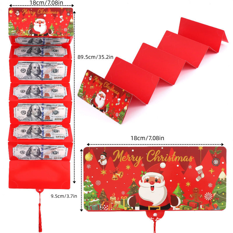 ⏳ FINAL 24 HOURS · 50% OFF🎁 6-Slot Christmas Cash Envelope – Make Money Fun To Open