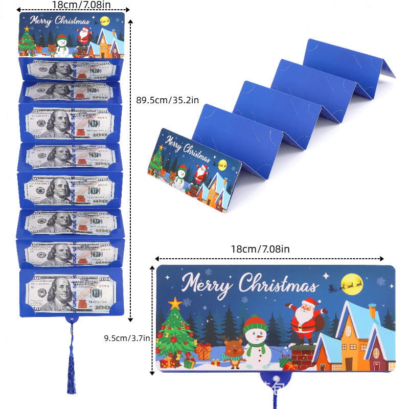 ⏳ FINAL 24 HOURS · 50% OFF🎁 6-Slot Christmas Cash Envelope – Make Money Fun To Open