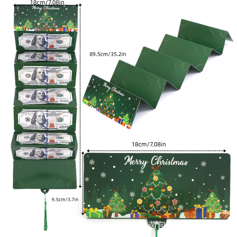 ⏳ FINAL 24 HOURS · 50% OFF🎁 6-Slot Christmas Cash Envelope – Make Money Fun To Open