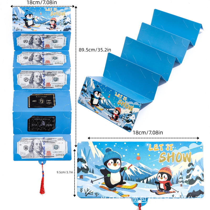 ⏳ FINAL 24 HOURS · 50% OFF🎁 6-Slot Christmas Cash Envelope – Make Money Fun To Open