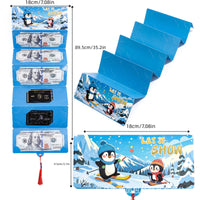 Sky Blue - Christmas Penguin