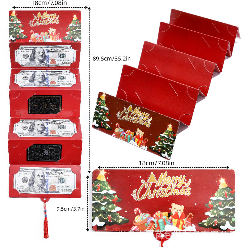 ⏳ FINAL 24 HOURS · 50% OFF🎁 6-Slot Christmas Cash Envelope – Make Money Fun To Open