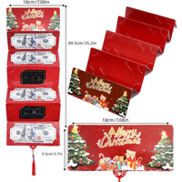 Dark Red - Christmas Card