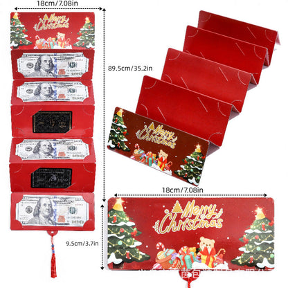⏳ FINAL 24 HOURS · 50% OFF🎁 6-Slot Christmas Cash Envelope – Make Money Fun To Open