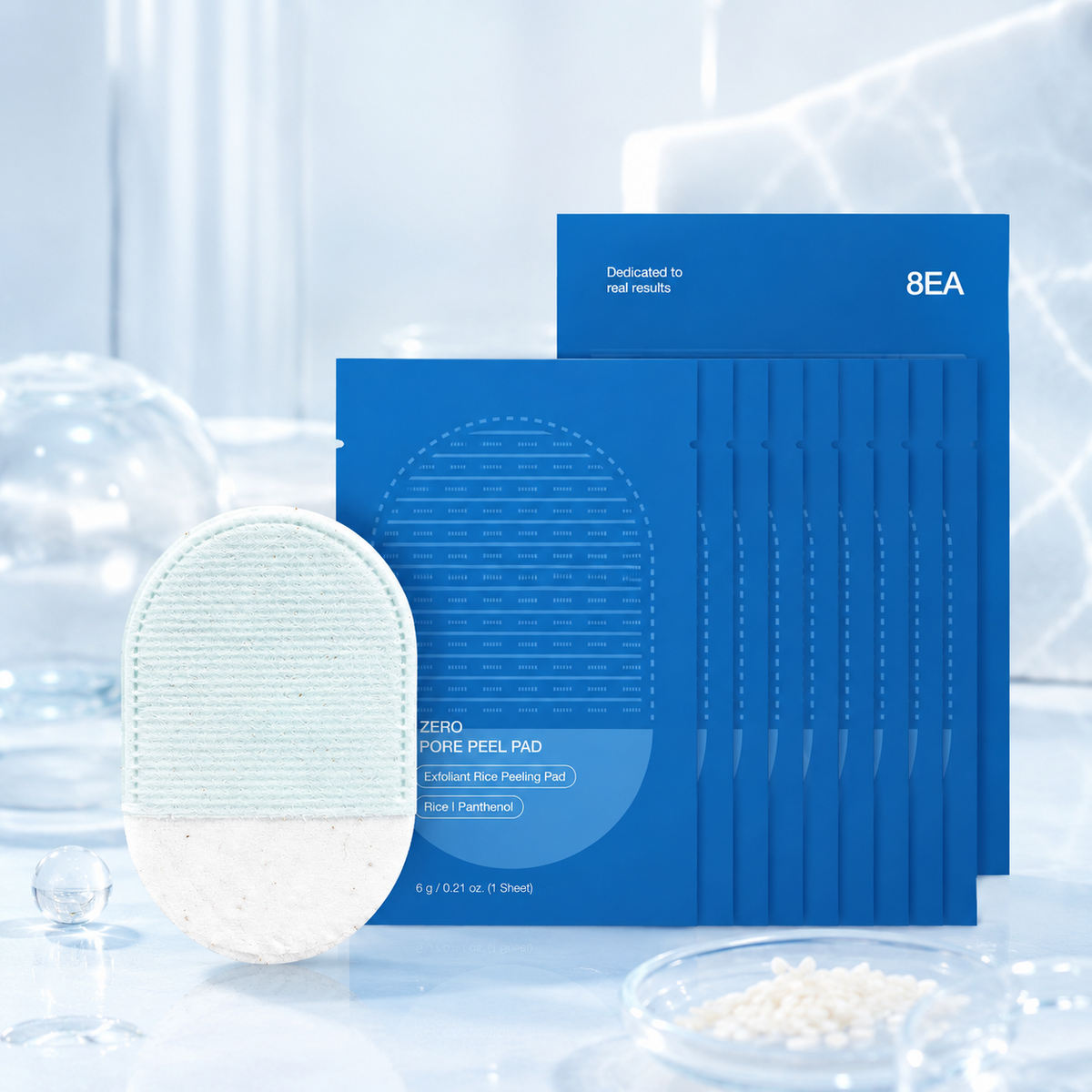 🔥Lasy day 50% OFF-🔥Body Exfoliating Scrub Pads For Bumpy Flaky Skin 8 Pack
