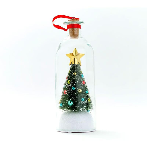 🎙️ Recordable Christmas Tree Bottle – 30-Second Voice Message