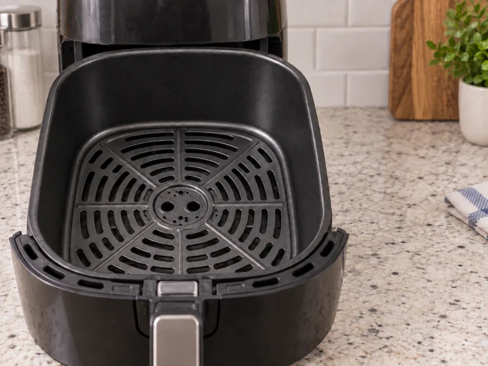 After cleaning air fryer basket