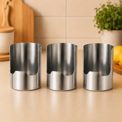 ✨LAST DAY 70% OFF ✨Thickened Stainless Steel Utensil Organizer, Rust Resistant Easy to Clean