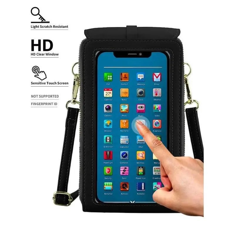 Dobryla®💞LAST DAY 50% OFF ✨👜📱Simple and elegant women's touchscreen crossbody phone wallet