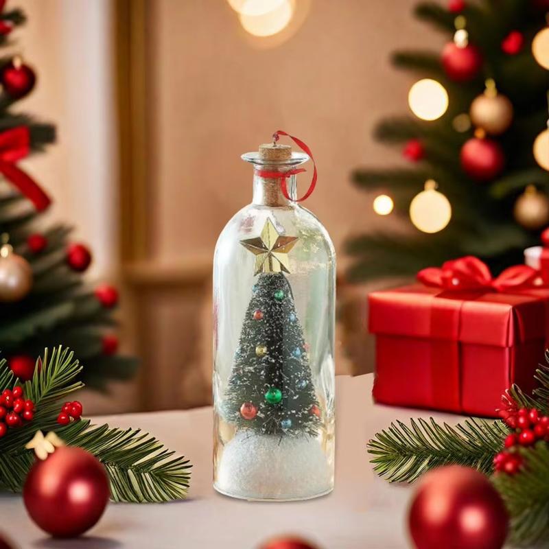 🎙️ Recordable Christmas Tree Bottle – 30-Second Voice Message