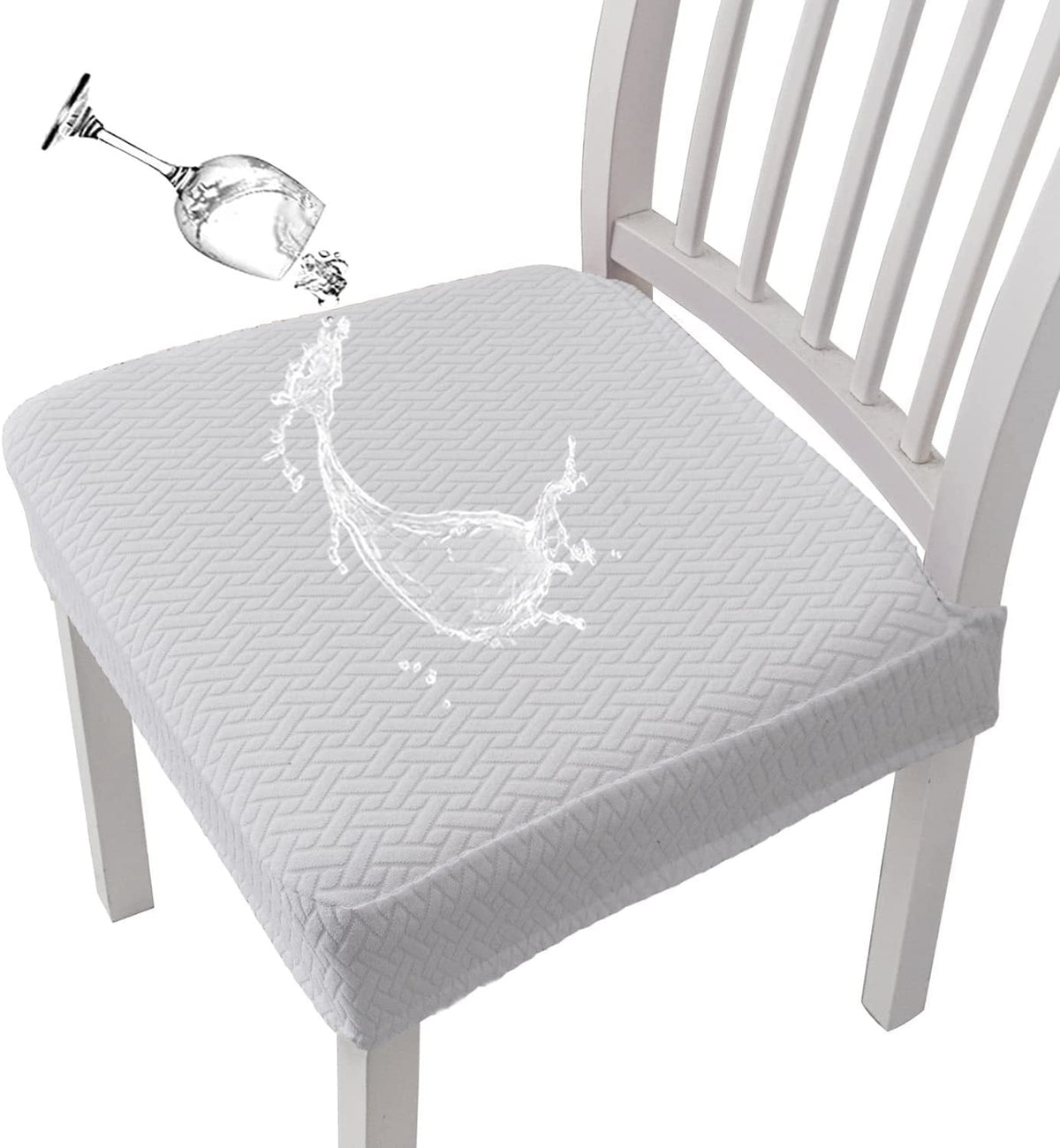 ⏳ FINAL 24 HOURS · 50% OFF🪑Waterproof Jacquard Chair Seat Covers – Protect And Refresh