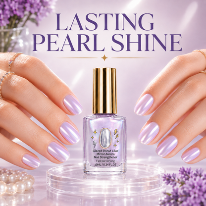 Dropavira® Lilac Glossy Mirror Nail Strengthener