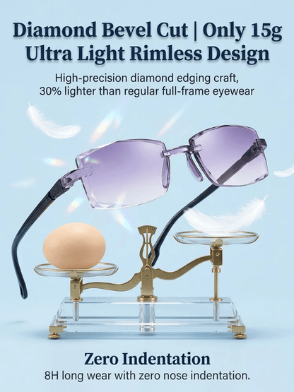 ⏳LAST DAY 50% OFF ✨[Regain Your Youthful Vision] Smart Zoom Diamond-Cut Reading Glasses