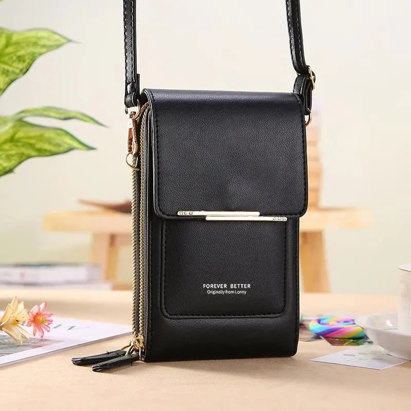 Dobryla®💞LAST DAY 50% OFF ✨👜📱Simple and elegant women's touchscreen crossbody phone wallet