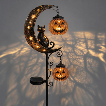 Dobryla®🎃 Halloween Early Bird Sale | 50% OFF Pumpkin Moon Garden Stake Light