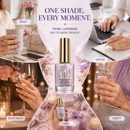 ⏳ FINAL 24 HOURS · 50% OFF💅Lilac Glossy Mirror Nail Strengthener
