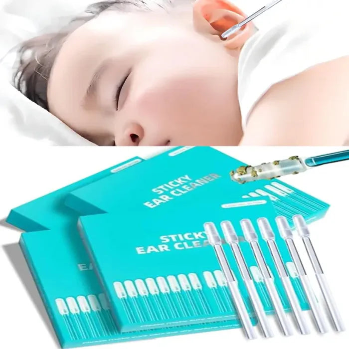 ⏳ FINAL 24 HOURS · 50% OFF👂 Reusable Sticky Ear Cleaning Sticks – 24 Per Pack