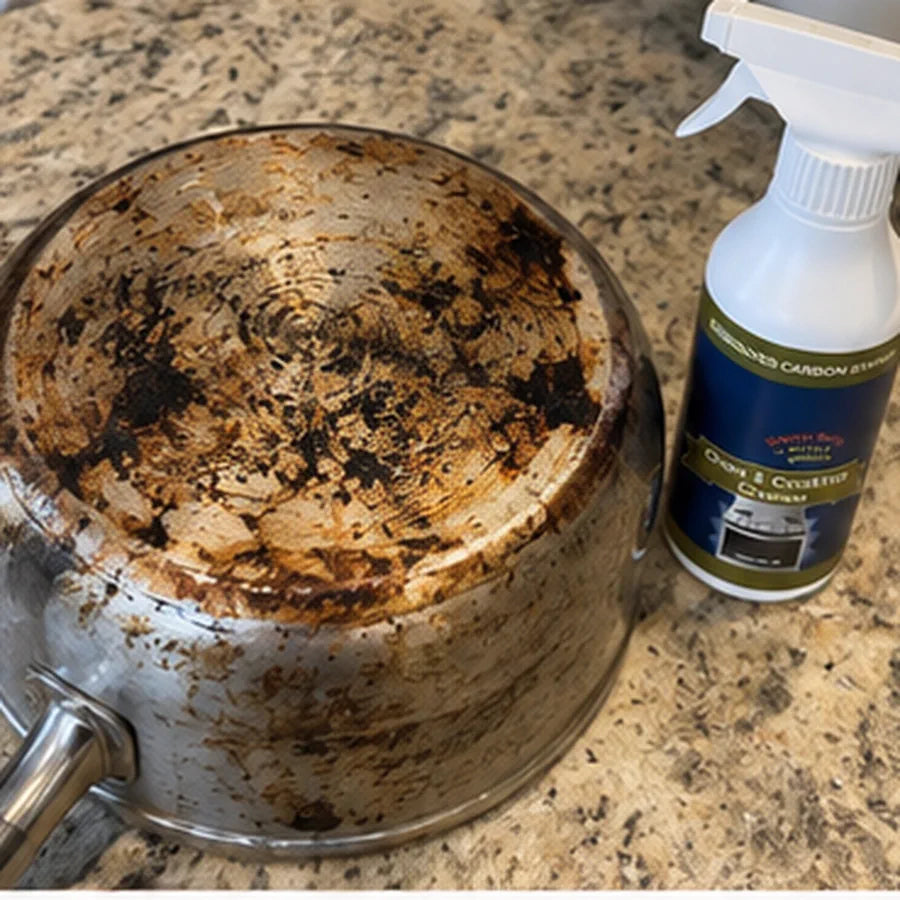 Customer photo of three cleaner bottles in shipping box