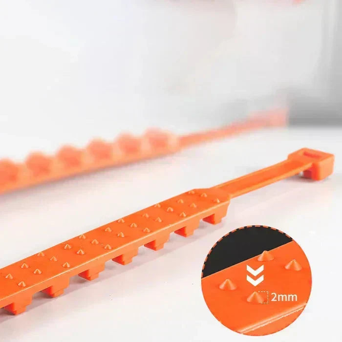 🚗 Universal Nylon Tire Chains for Snow & Ice Traction