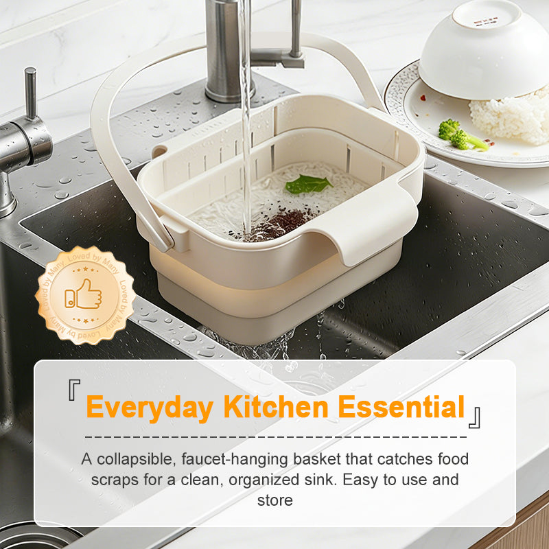 🔥💓LAST DAY 50% OFF ✨Fold-Flat Space-Saving Sink Strainer