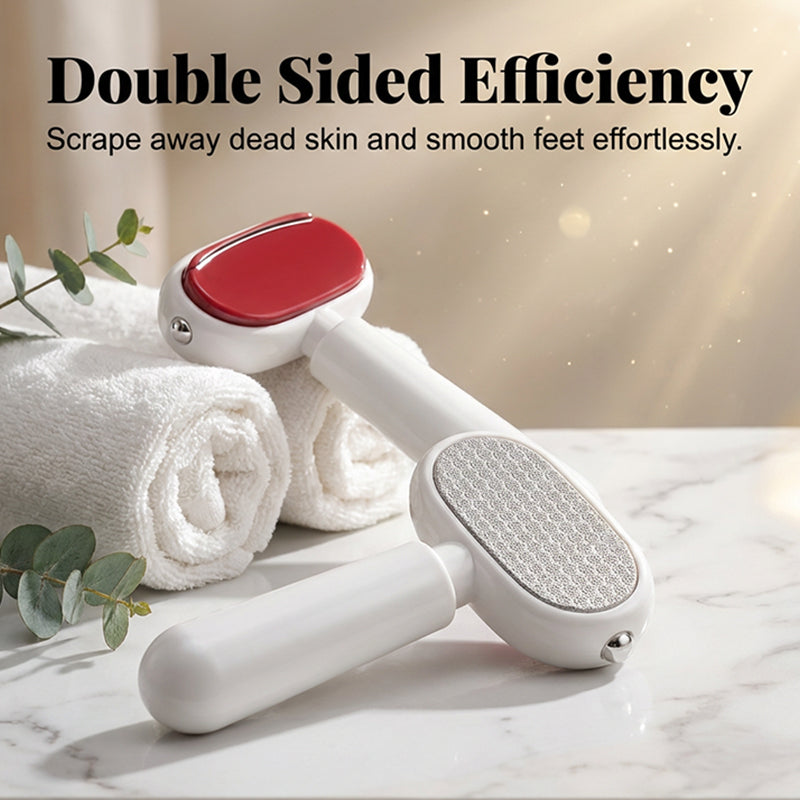 ⏳ FINAL 24 HOURS · 50% OFF🦶Double-Sided Foot Scraper for Smooth Heels