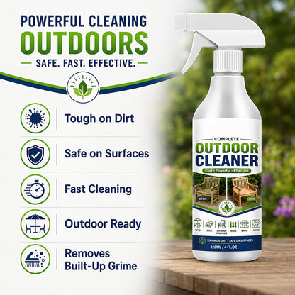 🌿 Outdoor Surface Cleaner Spray for Mold Mildew & Algae Stains