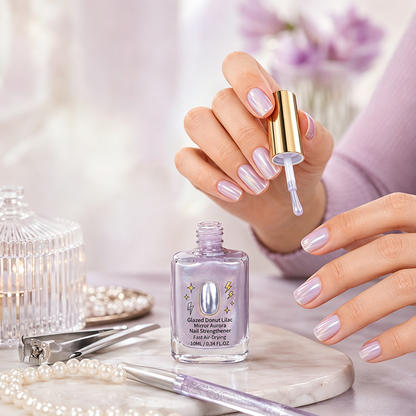 ⏳ FINAL 24 HOURS · 50% OFF💅Lilac Glossy Mirror Nail Strengthener