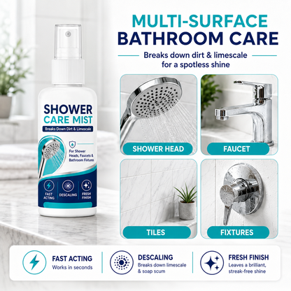🚿 Shower Limescale Remover Spray – Tackle Hard Water Buildup